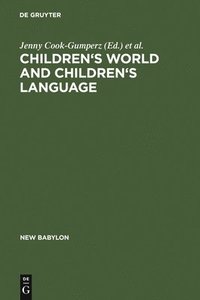 bokomslag Children's Worlds and Children's Language