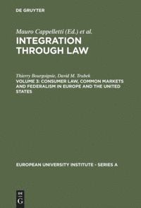 bokomslag Consumer Law, Common Markets and Federalism in Europe and the United States