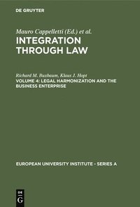 bokomslag Legal Harmonization and the Business Enterprise