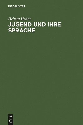 bokomslag Jugend und ihre Sprache