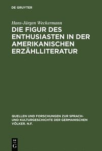 bokomslag Figur des Enthusiasten in der amerikanischen Erzählliteratur