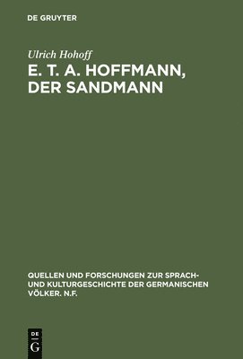 bokomslag E. T. A. Hoffmann, Der Sandmann