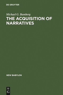bokomslag Acquisition of Narratives