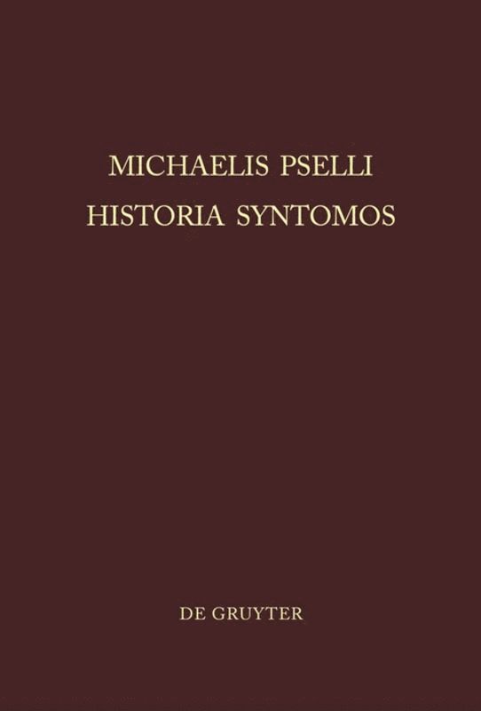 Willem J. Aerts - Michaelis Pselli Historia Syntomos, Inbunden