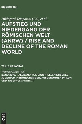 bokomslag Religion (Hellenistisches Judentum in Rmischer Zeit, Ausgenommen Philon Und Josephus [Forts.])