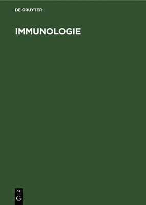 bokomslag Immunologie