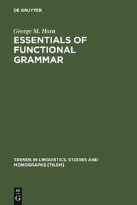 bokomslag Essentials of Functional Grammar