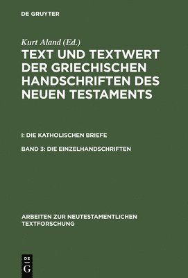 bokomslag Die Einzelhandschriften