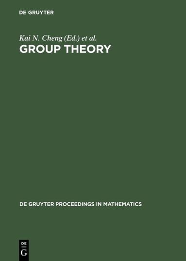 Kai N. Cheng, Yu K. Leong - Group Theory, Inbunden