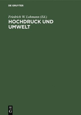 Hochdruck und Umwelt 1