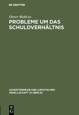 bokomslag Probleme um das Schuldverhltnis