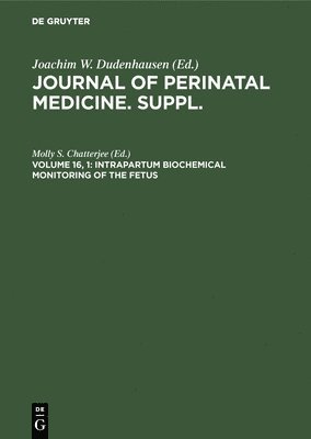 bokomslag Intrapartum Biochemical Monitoring Of The Fetus