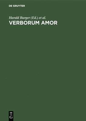 bokomslag Verborum Amor