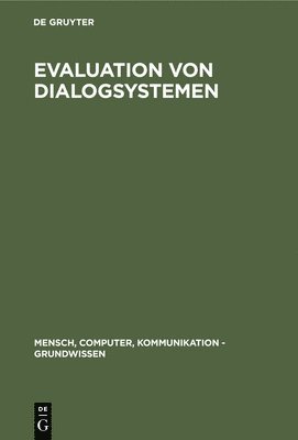 bokomslag Evaluation von Dialogsystemen