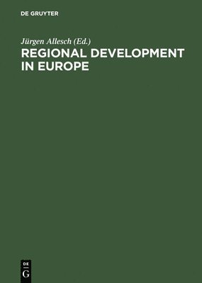 bokomslag Regional Development in Europe