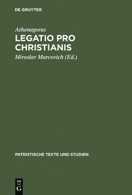 bokomslag Legatio Pro Christianis