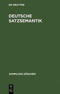 bokomslag Deutsche Satzsemantik