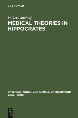 Medical Theories in Hippocrates 1