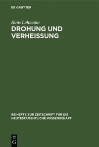bokomslag Drohung und Verheißung