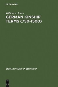 bokomslag German Kinship Terms (750-1500)