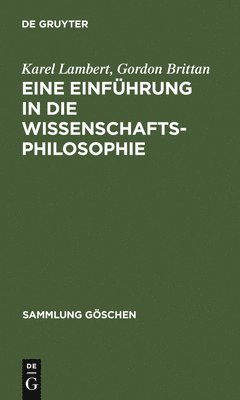 bokomslag Eine Einfhrung in Die Wissenschaftsphilosophie