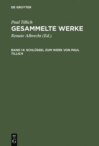 bokomslag Schlssel Zum Werk Von Paul Tillich