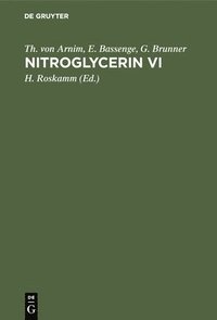 bokomslag Nitroglycerin VI