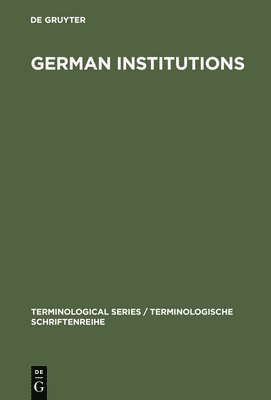 German Institutions 1