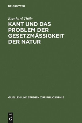 Kant Und Das Problem Der Gesetzmigkeit Der Natur 1
