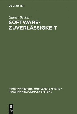 bokomslag Softwarezuverlssigkeit