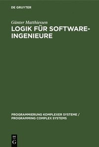 bokomslag Logik fr Software-Ingenieure