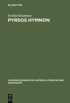 Eveline Krummen - Pyrsos Hymnon, Inbunden