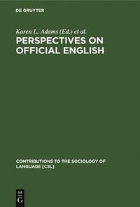 bokomslag Perspectives on Official English