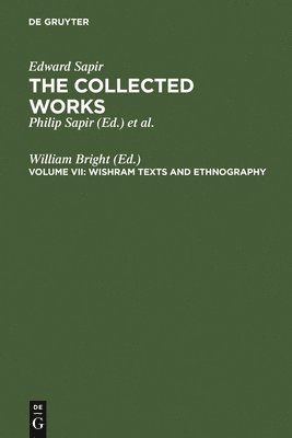 Wishram Texts and Ethnography 1