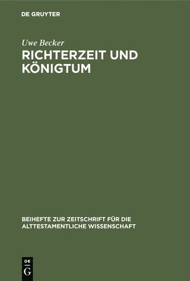bokomslag Richterzeit und Königtum