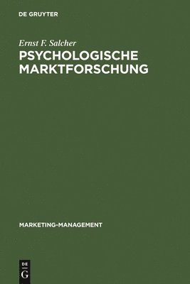 Psychologische Marktforschung 1