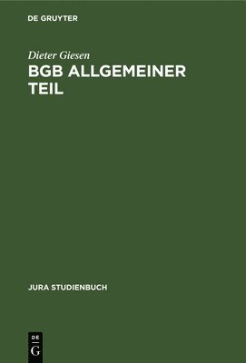 BGB Allgemeiner Teil 1