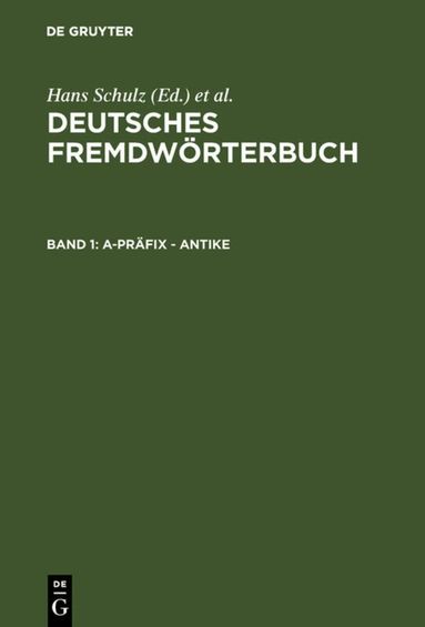 Hans Schulz, Gerhard Strauß, Elke Donalies, Heidrun Kämper-Jensen, Isolde Nortmeyer, Joachim Schildt, Rosemarie Schnerrer, Oda Vietze - a-Präfix - Antike, Inbunden