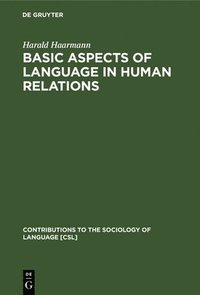 bokomslag Basic Aspects of Language in Human Relations
