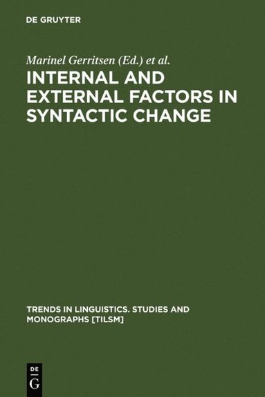 bokomslag Internal and External Factors in Syntactic Change