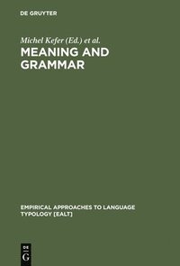 bokomslag Meaning and Grammar