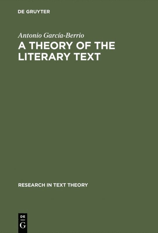 Theory of the Literary Text