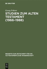 bokomslag Studien zum Alten Testament (1966-1988)