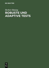 bokomslag Robuste und adaptive Tests