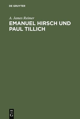 bokomslag Emanuel Hirsch Und Paul Tillich