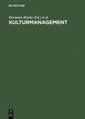 bokomslag Kulturmanagement