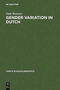 bokomslag Gender Variation in Dutch