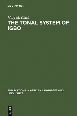 bokomslag Tonal System of Igbo