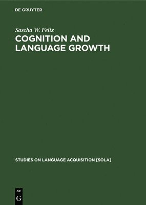 bokomslag Cognition and Language Growth