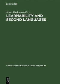 bokomslag Learnability and second languages